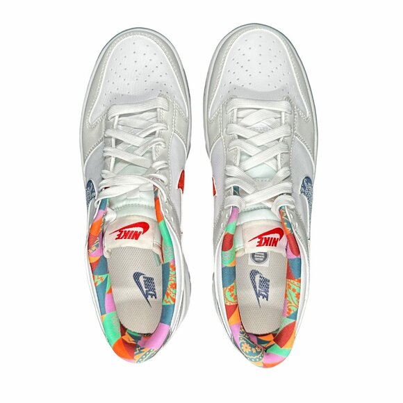 ✨Nike Dunk Low GS Paisley Size 6Y Kid's shoes Sneakers White FN8913-141✨ - Picture 5 of 10